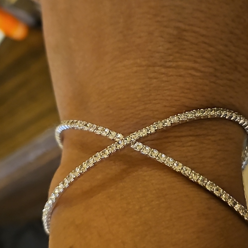 Crystal x  bracelet